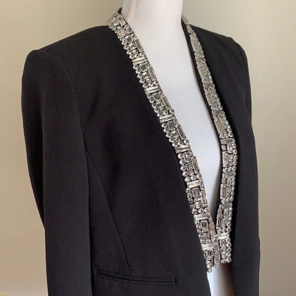 MICHAEL KORS Crystal Embellished Blazer - Picture 5 of 11